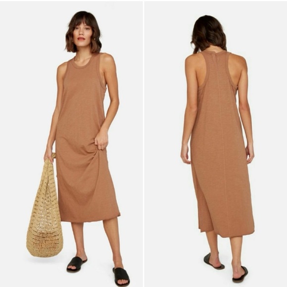 MATE | Rowan Midi Dress in Grey - Picture 2 of 4